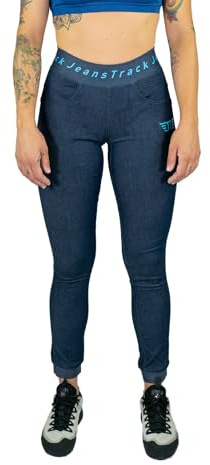 Jeanstrack Dena Jeans Pantalon Mujer de Escalada Trekking Senderismo Aire Libre