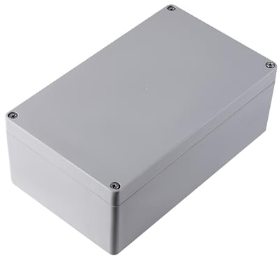 ONLISUM Anschlussdose,Gehäuse Elektronik,Abzweigdosen wasserdichte IP65,ABS Elektrisches Anschlusskästen,DIY Leergehäuse Kunststoff(200x 120x75mm)