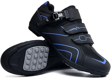 Meiju Mateju Chaussures de VTT Homme, Chaussures De Vélo De Sport De Plein Air Femme Chaussure de Cyclisme Velo Route pour Caoutchouc Antidérapante Chaussures