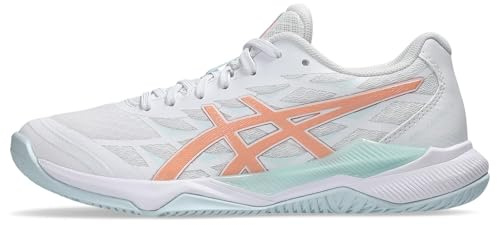 Asics 1072A092 – GEL-TACTIC 12 102 vit/brun sol storlek 10