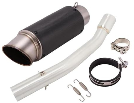 Silenziatori Terminali Moto Per Y&Amaha R1 YZF-R1 1998 1999 2000 2001 2002 2003 Moto Terminali Di Scarico Silenziatori Moto Marmitta Mid Link Accessori Per Tubi(Type 5)