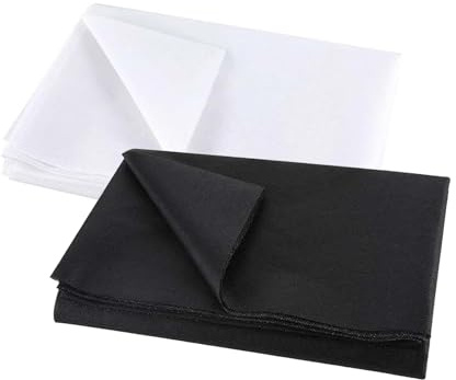 KINHARD 2 Stück Bügeleinlagen, 1 x 2 m Volumenvlies zum Aufbügeln, Einseitig Vliesstoffeinlage, Verdickung Vliesstoff Bügelvlies Stoff, für Kragen, Taschen, Spielzeug