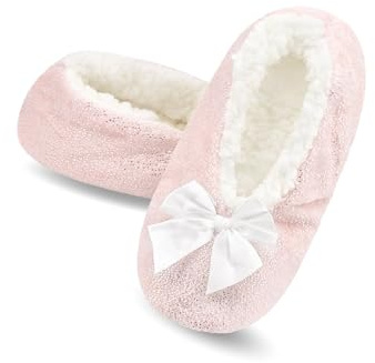 DICUIRD Slipper Socks For Women With Grippers, Fuzzy With Non Slip Bottoms, Cozy Warm Fuzzy Slippers