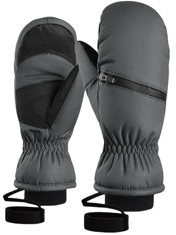 HINAYOSAN Guanti da sci per uomini e donne guanti invernali resistenti all'acqua caldi snowboard touchscreen resistenti all'acqua touchscreen invernali per ciclismo