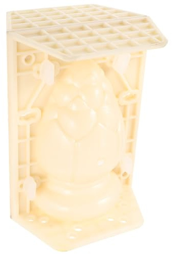 SUPVOX Stampo per Calcestruzzo a Sfera per Colonna Romana da 10 CM in Plastica Stampo Decorativo per Ringhiera del Balcone Accessorio Fai da Te per Recinzione da Colore Casuale