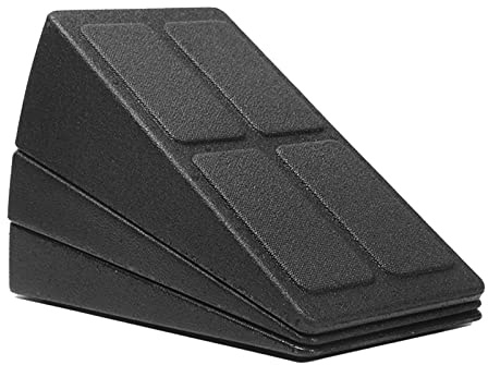 ERYUE Tabla Inclinada Ajustable para Estiramiento de Pantorrillas, Entrenamiento, Gimnasio, Accesorio de Entrenamiento en Casa, Material EPP Portátil