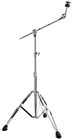 AQJUNONG Beckenständer, Doppelstrebiger Galgen-Beckenständer zur Montage von Crash-, Ride- und Splash-Becken, verstellbare Höhe 74,9 cm bis 149,9 cm (AQ-SCS-X03)
