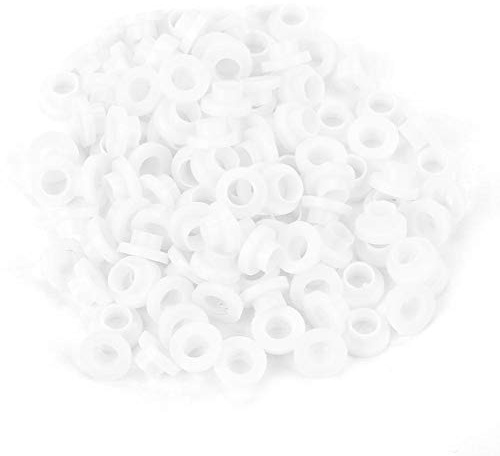 Rondella Boccola 100Pcs Kit Rondella Transistore Isolato In Plastica Isolante Plastico Per Componenti Elettronici