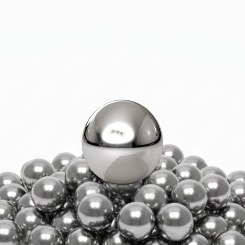 PGN Steel Slingshot Ammo - 1/4 Inch (0.25 Caliber) - Straight & Precise Practice Ammo