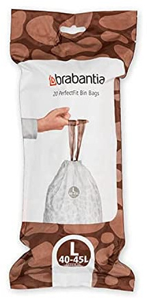Brabantia PerfectFit Bags L 40-45 Litre 20 Bags per roll