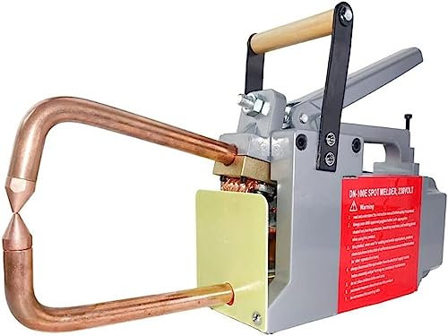 Máquina de soldadura por puntos de resistencia Pistola de punta de soldadura portátil portátil monofásica eléctrica, Espesor de soldadura 1,5 + 1,5 mm Placa de acero Soldadora de punto portátil de cha