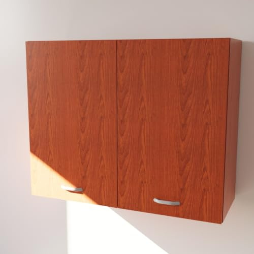 Calandrelli Pensile Cucina H 72 L 90 P 33 cm Ciliegio 2 Ante | materiale nobilitato