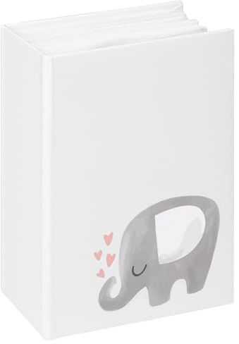 walther design Álbum de fotos con corazones, álbum de inserción para 100 fotos de 10 x 15 cm MA-313