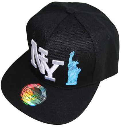 beybey NY Baseball Snapback Cap New York originelle Caps für Coole Typen