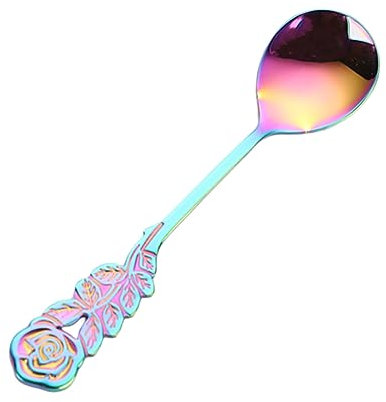 Alipis 3piezas Cucharillas Inoxidable Cuchara De Postre Cuchara De Café Vajilla Hogar Diseño