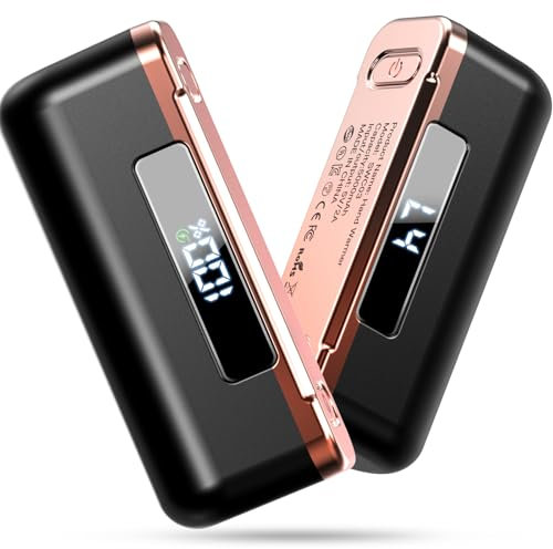 Handwärmer elektrisch -10000mAh Magnetic Elektrischer Hand wärmer 2er-Set, 4 Heizmodi Wärme bis zu 55℃, schnelleres Aufheizen handwärmer wiederverwendbar, handwärmer USB powerbank für Frauen Männer