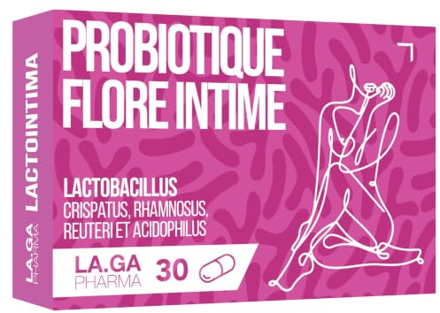 Probioticos Mujer Flora Intima. Ayuda contra Vaginosis Bacteriana, Candida y Cistitus. Lactobacillus Reuteri, Rhamnosus, Crispatus, Acidophilus y Boulardi. 30 Cápsulas Gastroresistentes, 1 Mes