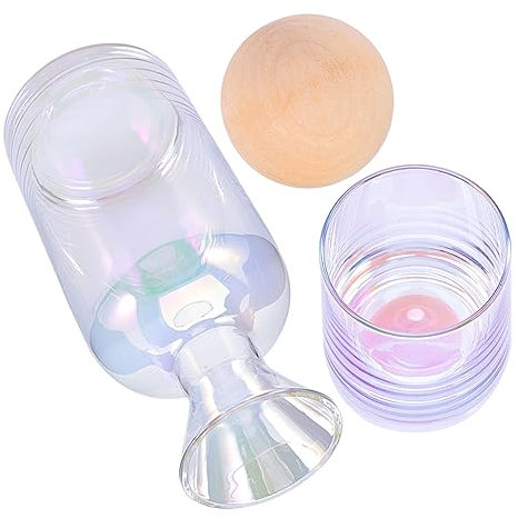Alipis Set Di 1 Caraffa Con Bicchiere Comodino Brocca Per Lacqua E Bicchiere Elegante Per La Casa E Le Feste