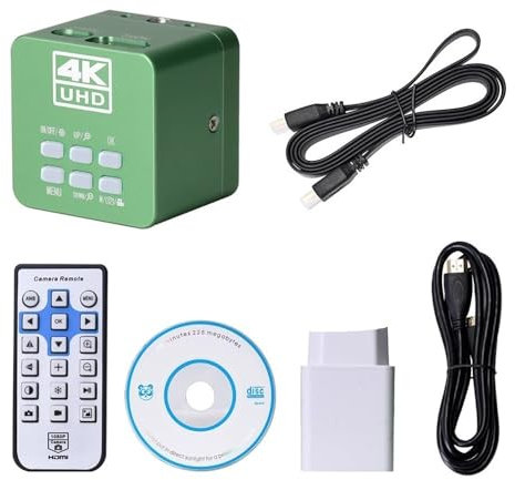 Accessoires pour microscopes de laboratoire Microscope caméra HD 4K, capteur, oculaire électronique, caméra industrielle de 16 mégapixels for la réparation de téléphones, le soudage de PCB