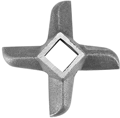 ZenithAur #8 Remplacement du hachoir à viande, couteau pour hachoir à viande en acier inoxydable, une lame de broyage alimentaire pour broyeurs électriques ou manuels de taille (Taille 10 (ID 19,8