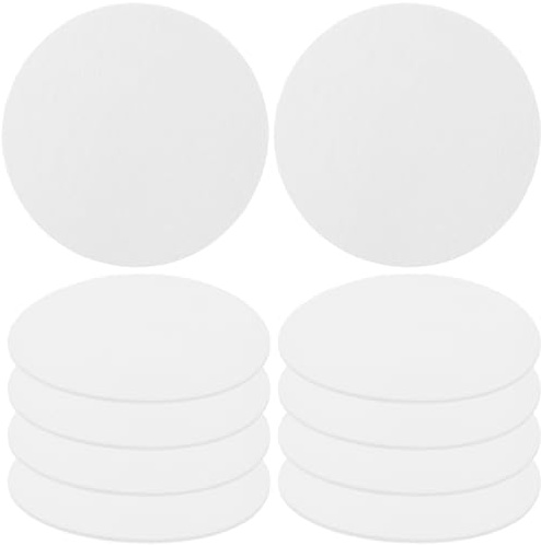 HONITANO Feuilles Déshydratantes Alimentaires 100 Pcs, Fibres Végétales Alimentaire, Rond 5 Cm Transparent, Dessiccant Multifonctionnel Cuisine, Armoire et Voiture, Absorbeur D'humidité