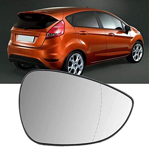 GSRECY Pour Fiesta Mk7 2008-2017 Rétroviseur de porte inférieur en verre avec plaque arrière (droite)