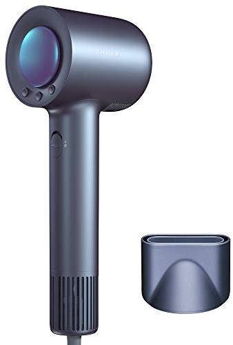 Föhn ZHIBAI Professioneller Haartrockner zum schnellen Trocknen,1800W Hochgeschwindigkeits-Ionen-Haartrockner mit leistungsstarker AC-Motor,Leicht für Reise und Salon