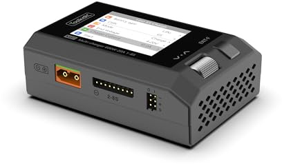 ZIJUNYUAN M8P 600W 20A DC Battery Charger/Discharger for 1-8S Lipo, LiHV, Lion, LiFe, LTO, NiMh, Pb Batteries Checker ESC Tester (Updated Version)
