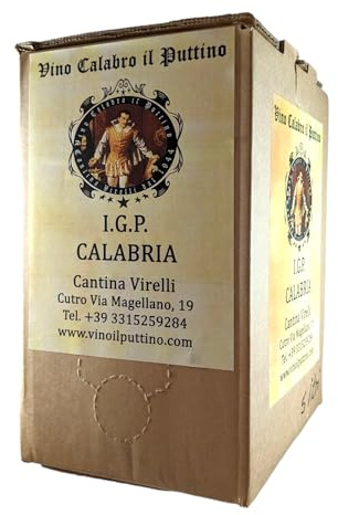 Vino Calabro il Puttino (Bianco I.G.P. Calabria, 5 Litri)