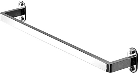 Towel Ring, Towel Rail for Bathroom, Hand Towel Bar Rail Stainless Steel Single Rod Towel Holder Hanger Wall Mounted for Bathroom Kitchen,Polished Silver Finish(SZ:105cm) ( Color : Multi colored , Siz