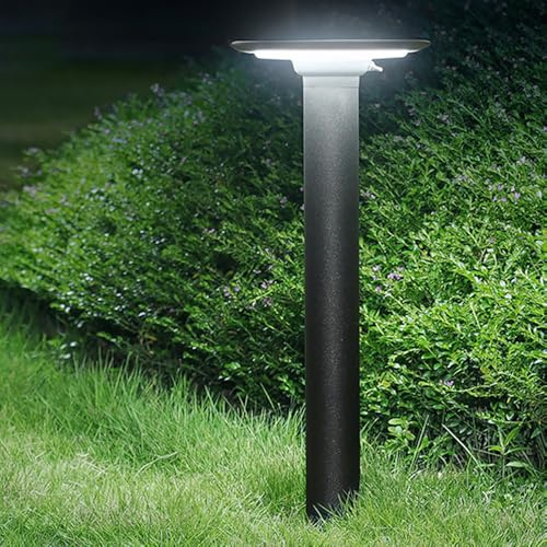 TRIVIDHA Iluminación LED Solar Para Paisaje, Luz Solar Para Caminos, Luces De Aluminio Para Caminos, Bolardos, IP65, Lámpara De Pie Para Exteriores, Resistente Al Agua, Para Entrada De Vehículos Y Pat