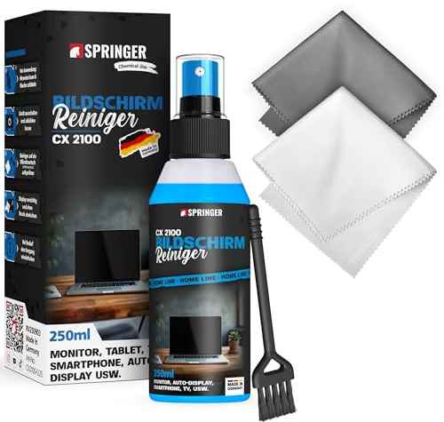 SPRINGER CX2100 Bildschirmreiniger Set 250 ml