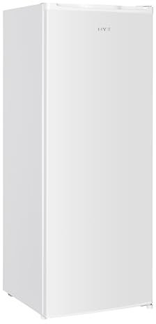 HYE Upright Freezer With 168L Capacity, 5 Clear Drawers, Reversible Door, Manual Defrost, Energy-Efficient White Design – Freestanding Tall Appliance For Big Families – RF01SDFR168W01 [2025]