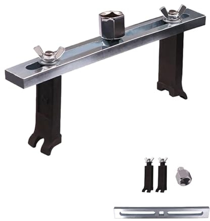 CeoxThao Universal para Retirar la Tapa de la Bomba de Combustible, Herramienta Ajustable para la Instalación y Desmontaje de Anillos de Retención, Compatible con Varios Modelos de Coches