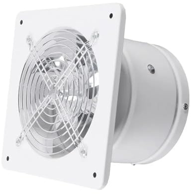 BINGNU Ventilador extractor, Extractor de aire ultrasilencioso 4 for baño con sensor humedad - Ventilación pared o techo for ducha e inodoro para garaje e invernadero