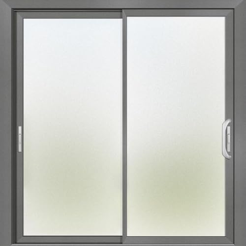 Frosted Window Film Privacy | Opaque privacy film for glass windows | Glass Sticker Anti-UV Static for Office Bathroom Home (Frosted, 90x200cm)
