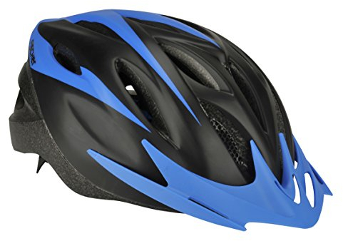 Fischer Unisex cykelhjelm Fahrradhelm, schwarz-blau, L/XL (58-61cm) EU