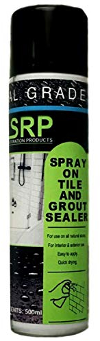 SRP Grout Sealer Tile Protector Spray on Aerosol for Natural Stone, Tiles, Grout and Masonry 500ml (1)