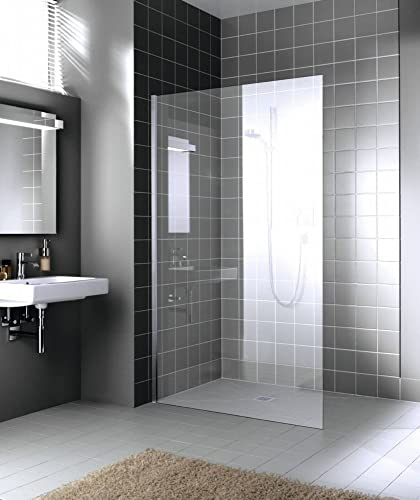 Kermi Xc Wio Walk In Dusche 100x200cm Silber/Klares Glas