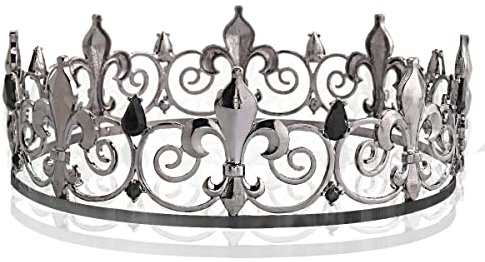 Royal Full King Krone Metall Kronen und Tiaras für Männer Cosplay Hochzeit Prom Party Dekorationen Krone Kopfbedeckungen Zubehör