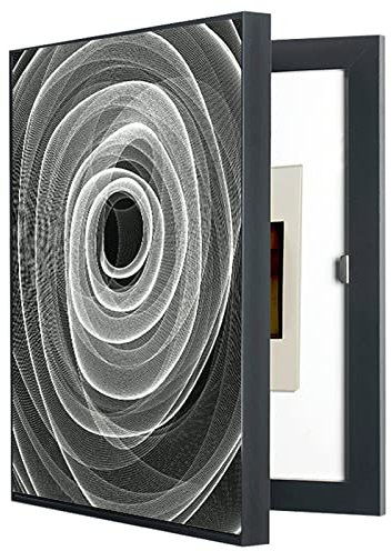 Verteilerkasten Dekorative Malerei, Büro-Verteilerkasten, Schalter, Malerei, Verstecken, 40 x 50 cm, vertikal, freies Bohren, elektrische Schalttafel, Dekorationskasten, Stromzähler-Abdeckungskasten,