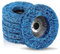 6PCS Strip Discs Stripping Wheel 100mm 4inch Durable Poly Paint Removal Disc For Angle Grinder Clean and Remove Paint Coating Rust Welds Oxidation (Blue)