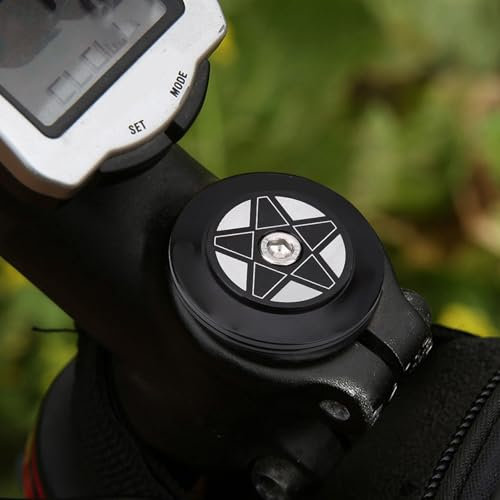 Ausla Fahrrad-Steuersatz mit Externem Lager aus Aluminiumlegierung, Sanfte Drehung, Staub- und Wasserdichtung, für Mountainbikes und Rennräder, Fahrrad-Steuersatz-Kit Im