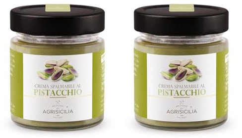 Agrisicilia Crema spalmabile al Pistacchio 45% (Confezione da 2)