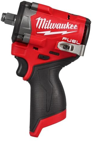 Milwaukee Avvitatore a percussione M12 FUEL tozzo da 1/2 pollice (strumento nudo)