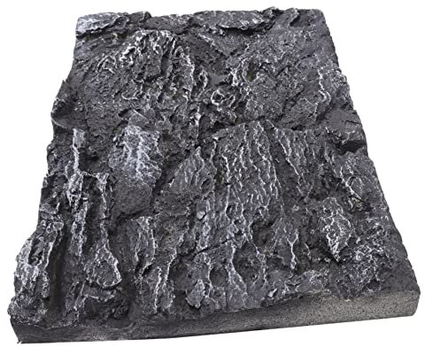 POPETPOP Terrarium Hintergrund Aus Gestein Dekoration Für Reptilien-Tanks Leicht Geruchsfrei Für Schlangen Und Lurche Einfach Handhabung Anpassbar