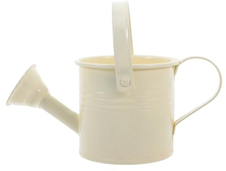 SUPVOX Maceta para Suculentas Pequeña Regadera de Interior con Asa Jardinera de Diseño Lindo para Decoración del Hogar para Plantas de Interior