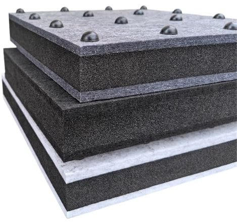 Bass Speaker Isolation Pads - Shock Absorber Feet for Subwoofers & Studio Monitors - Anti-Vibration Stand for Drum Kits, PA Systems(30x60x6cm)