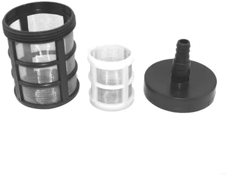 Y4QC Garden Sediment and Suction Hose Filter，Self-Priming Water Strainer for Pump Protection Easy Installation
