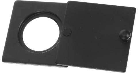 INOOMP Door Viewer Peephole Cover Replacement for Front Door, Lightweight Copper Privacy Peep Hole Kit with Stylish Black Finish, for Home Entryway Security
